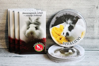 Magnesy reklamowe w różnych kształtach.